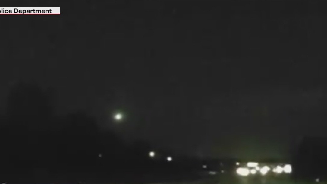 Meteor in Elmhurst