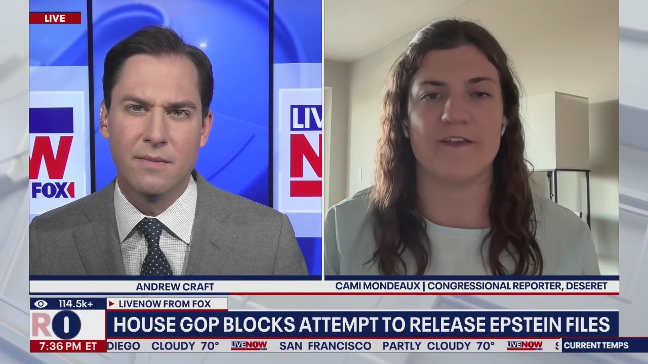 House GOP blocks attempt to release Epstein files