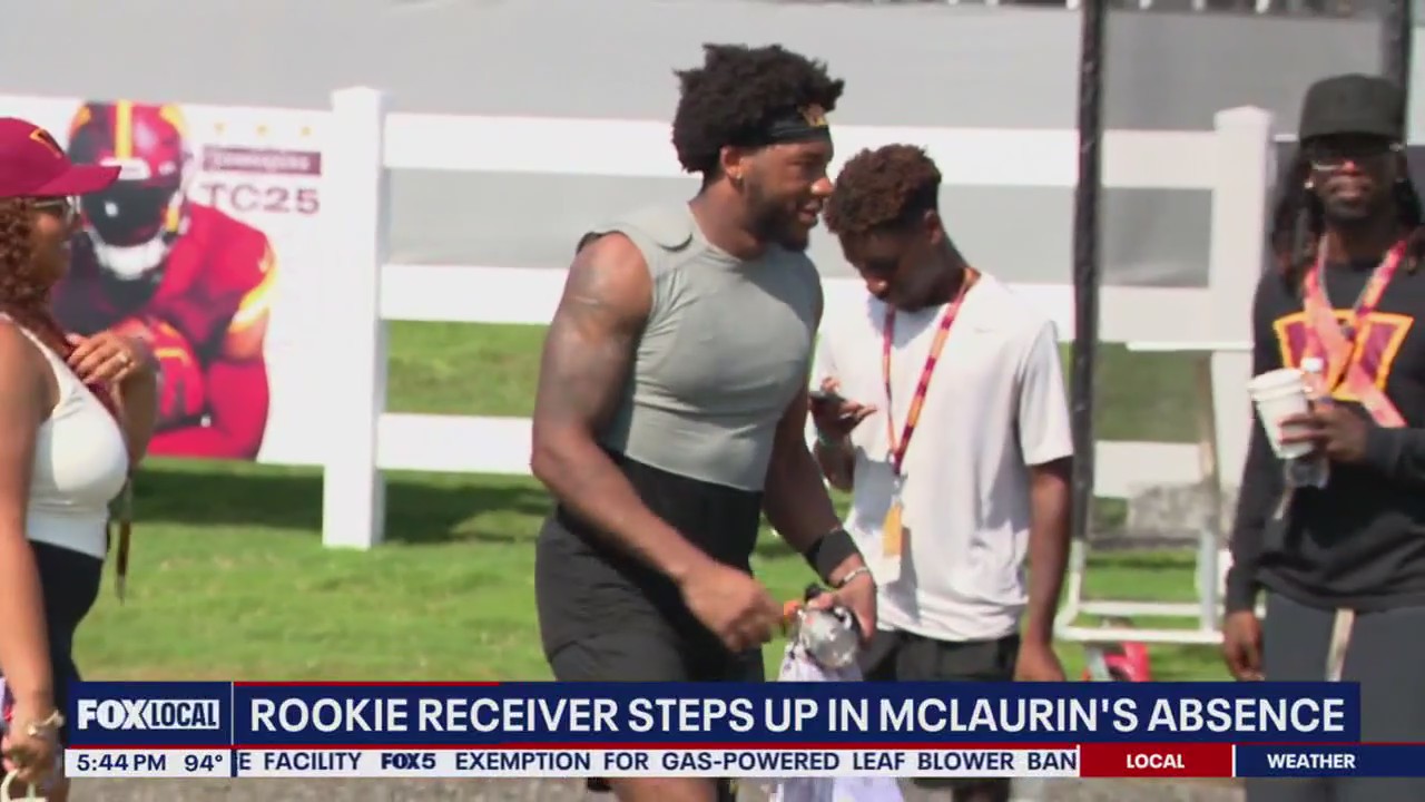 Rookie receiver Jaylin Lane steps up in Terry McLaurin's absence