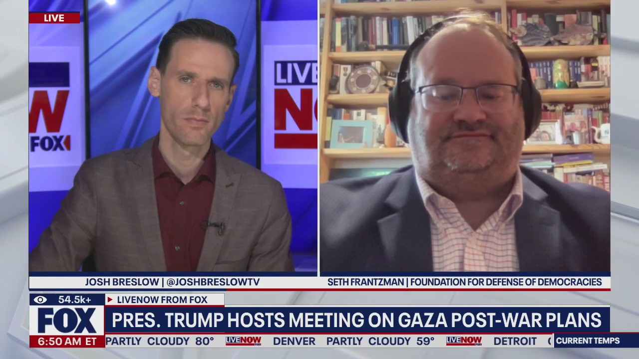 Pres. Trump hosts meeting on Gaza post-war plans