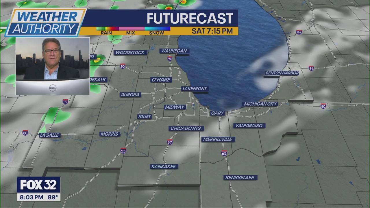Chicago weather: Rain heading to Chicago area