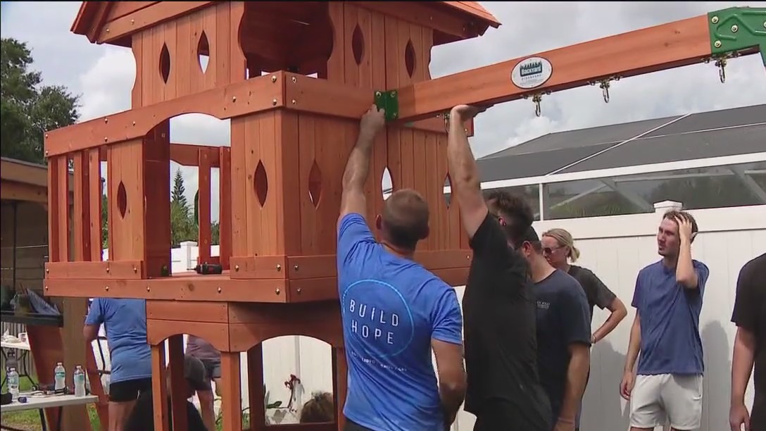 Playsets for kids fighting cancer