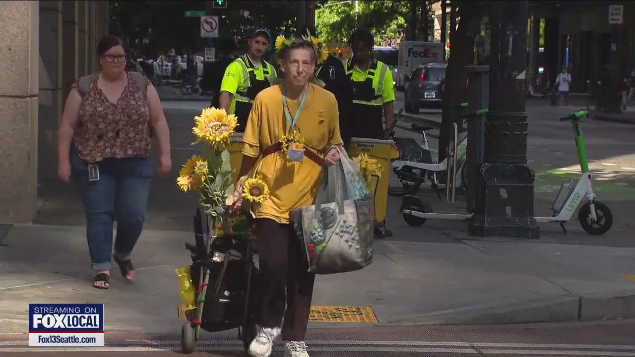 Seattle's ‘Transit Fairy’ back to her mission after recent attack