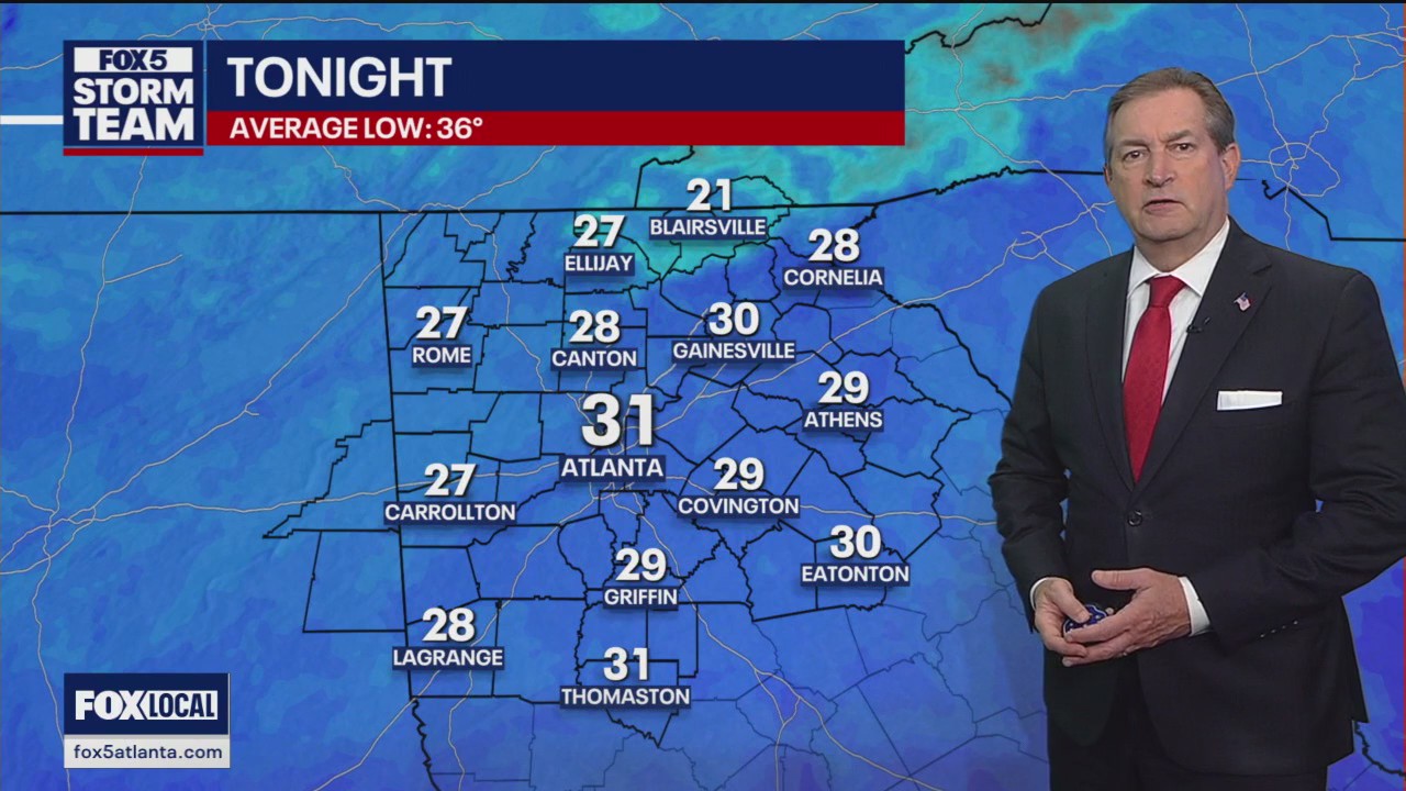 Wednesday night forecast update