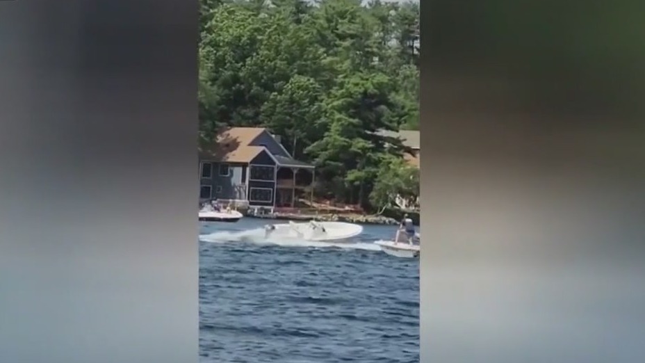 Teen stops runaway boat