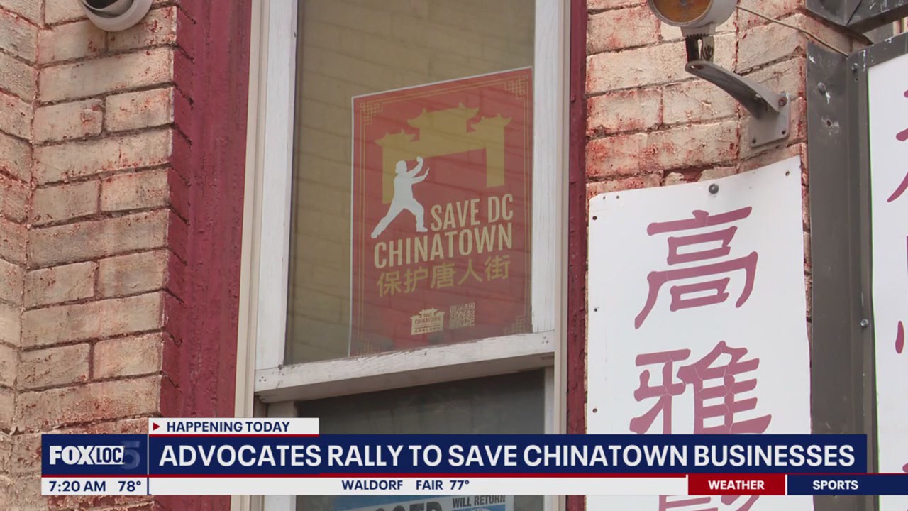 Advocates rally to preserve DC’s Chinatown