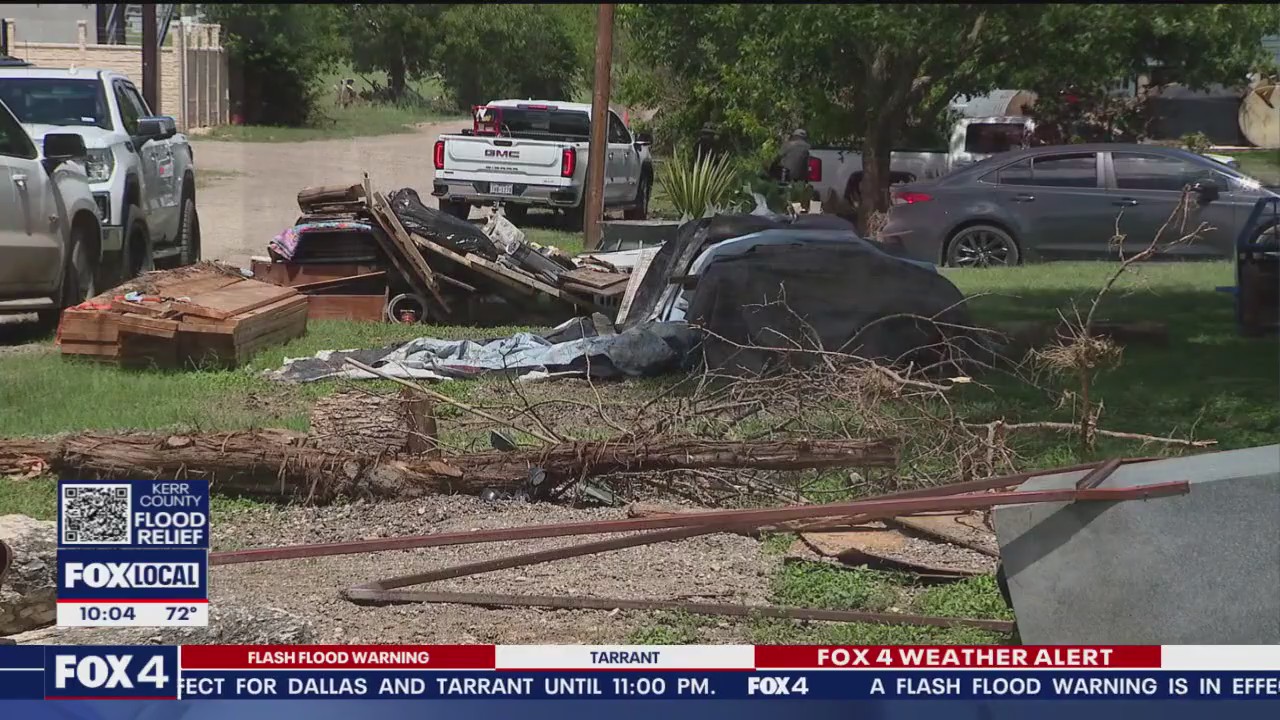 Comfort neighbors support each other after flood