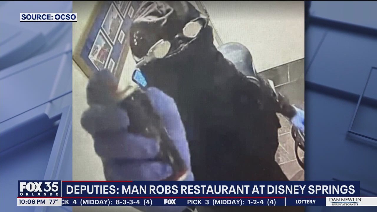 Paddlefish at Disney Springs robbed by goggles-wearing, masked man: Deputies