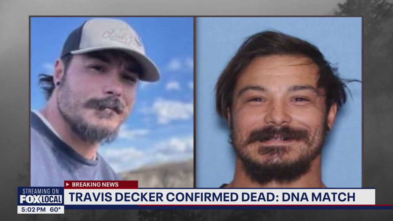 DNA match confirms Travis Decker is dead