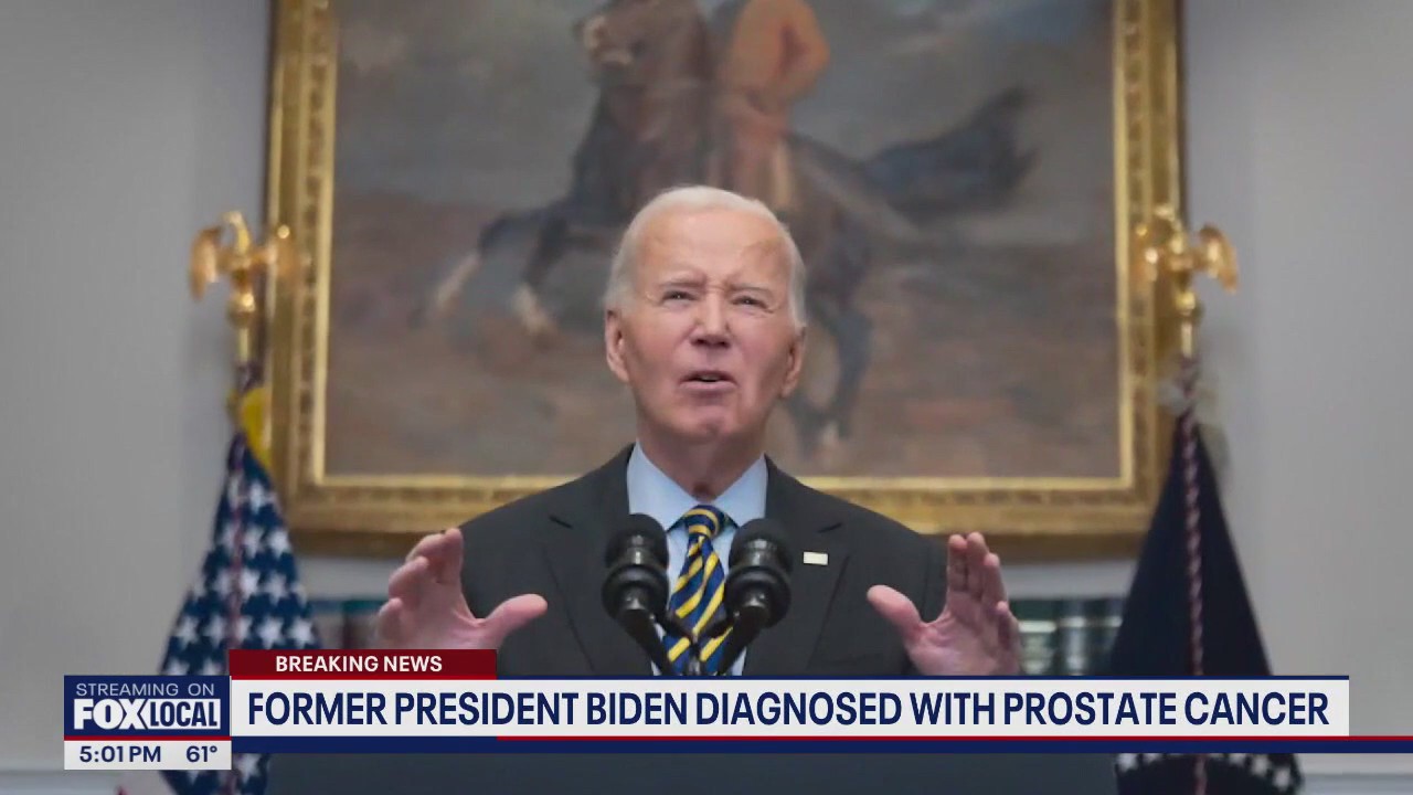 Former President Joe Biden diagnosed with prostate cancer