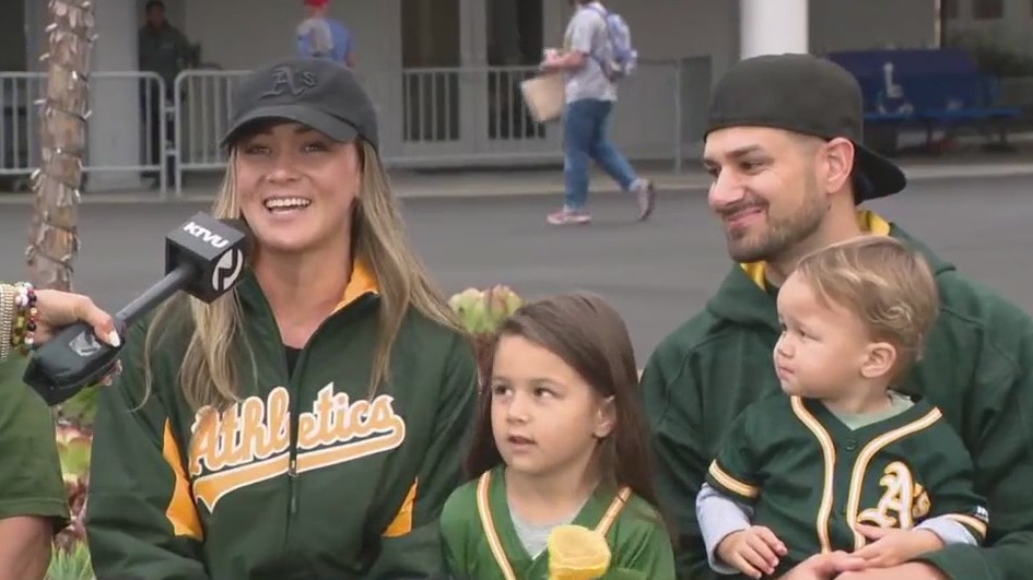 Morgan Hill couple recount their 2017 engagement at Oakland A's game