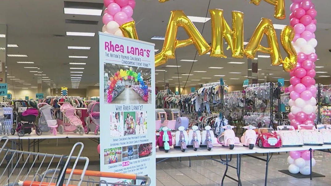 Rhea Lana prepares for back-to-school sale