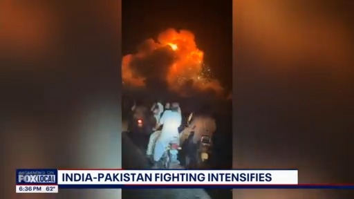 India-Pakistan fighting intensifies with airstrikes