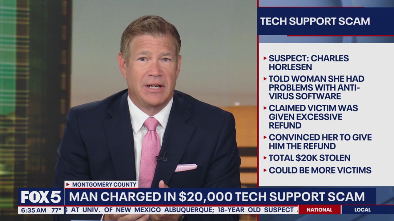 Florida man charged in tech support scam targeting elderly woman