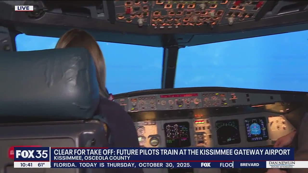 Kissimmee Gateway Airport offers pilot simulation training