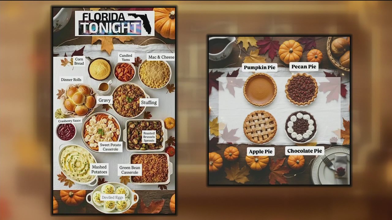 Florida Tonight’s Savory 16 Thanksgiving Bracket