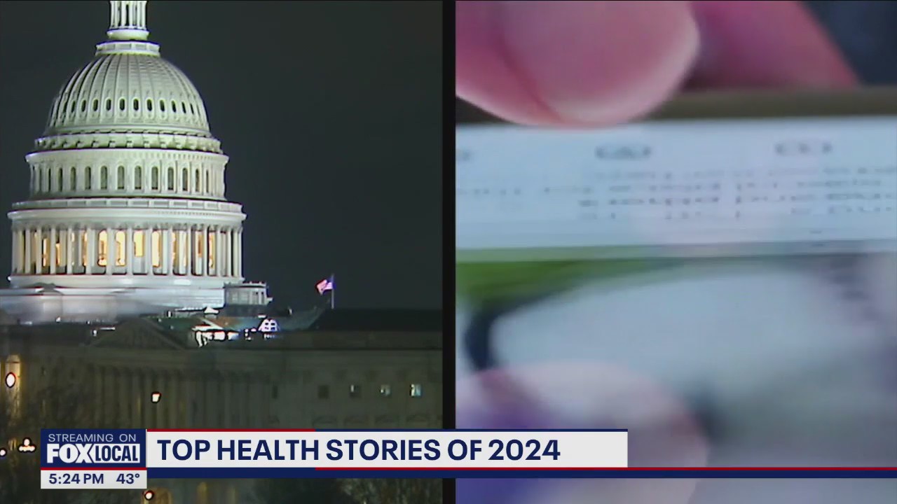 Top health stories of 2024