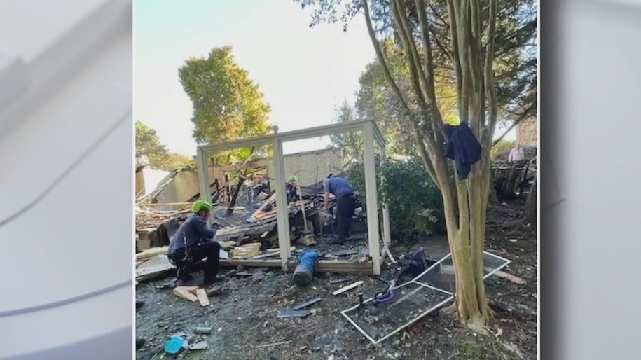 Across America: Dog rescued 6 days after house explosion