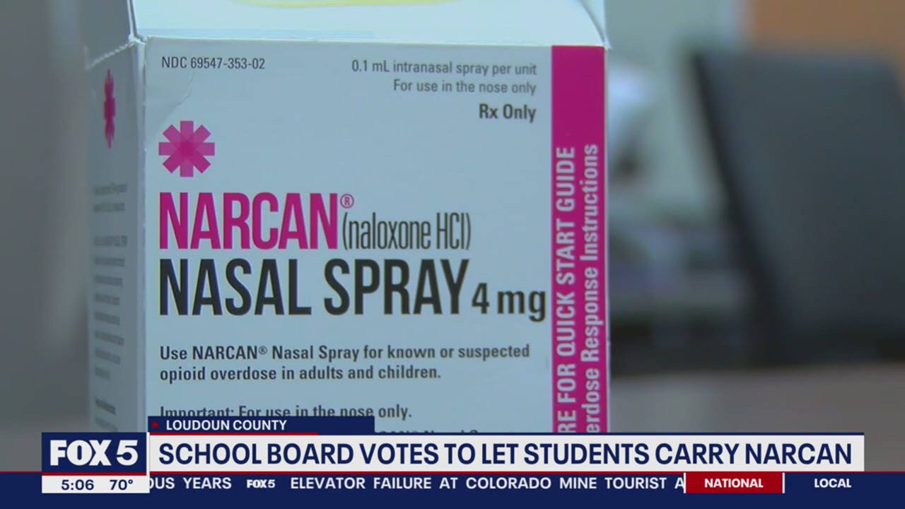 Board votes to let LCPS students carry Narcan