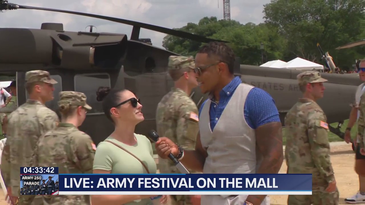 "Thank you for what you do:" Honoring the Army's 250th birthday