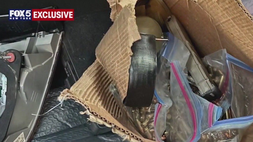 Exclusive look inside alleged NYC shooter's car