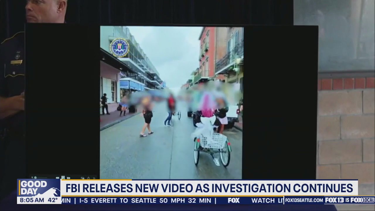 FBI releases new video recorded by suspect in deadly New Orleans attack