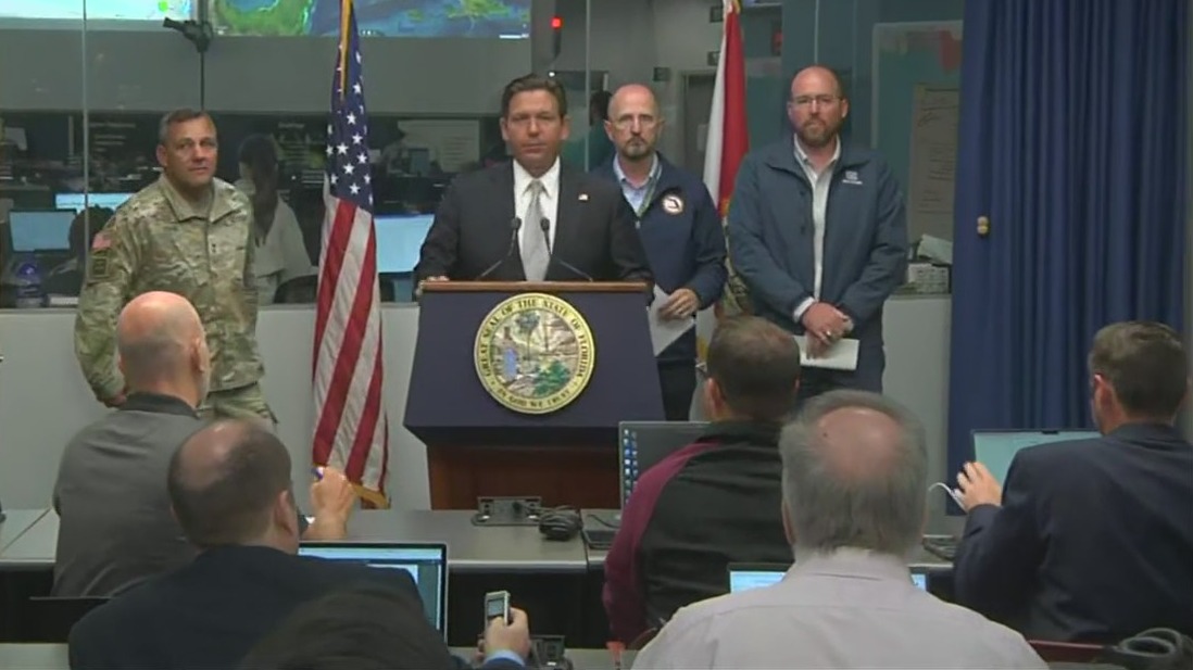 Gov. DeSantis update on Milton preparations