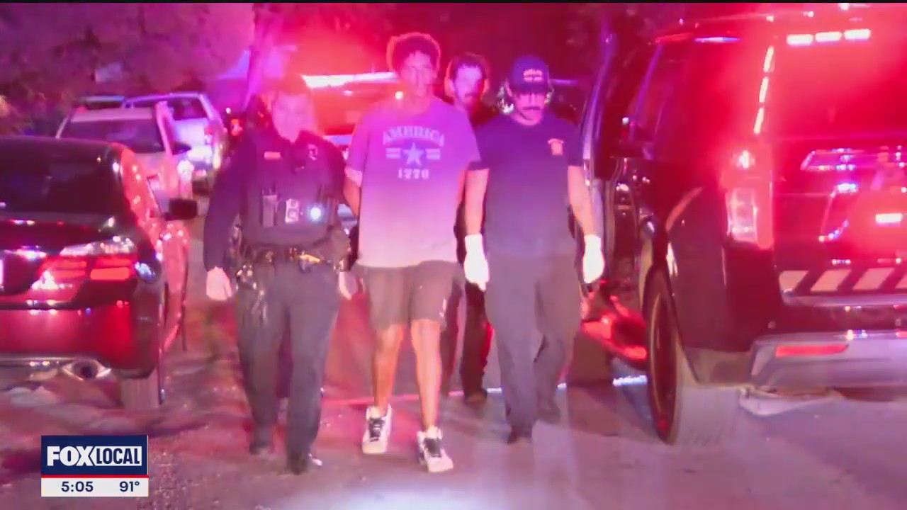 Suspect arrested after 110mph police chase