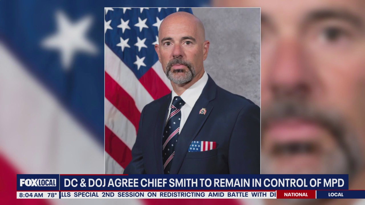 DC & DOJ agree Chief Smith to remain in control of MPD | FOX 5 Morning