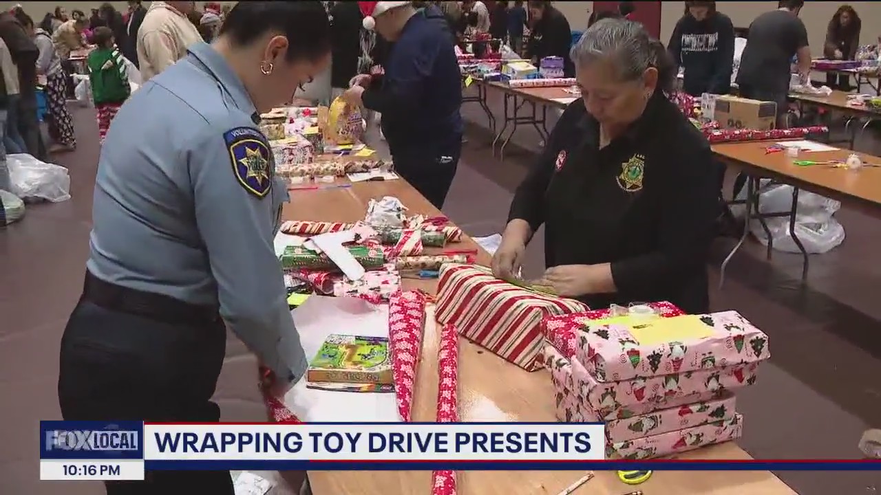 First responders, businesses collect thousands of gifts for San Mateo County families