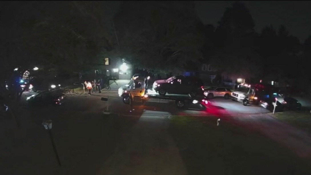 Video of raid in massive cartel meth bust