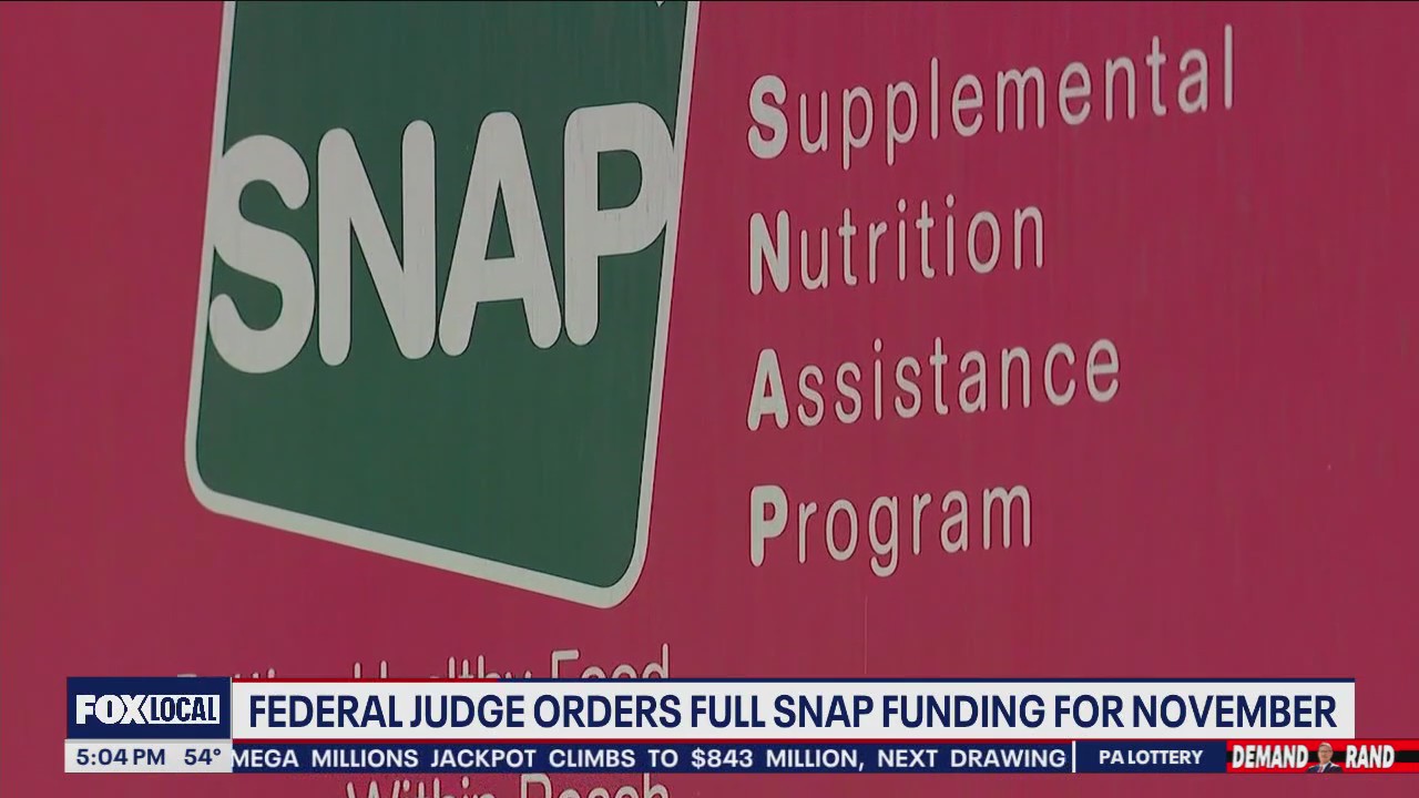 Federal judge orders full SNAP funding for November