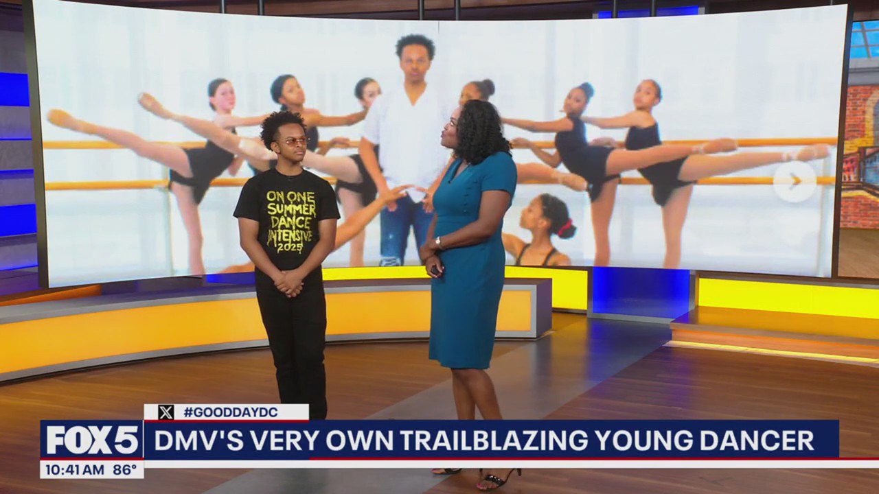 DMV trailblazing young dancer