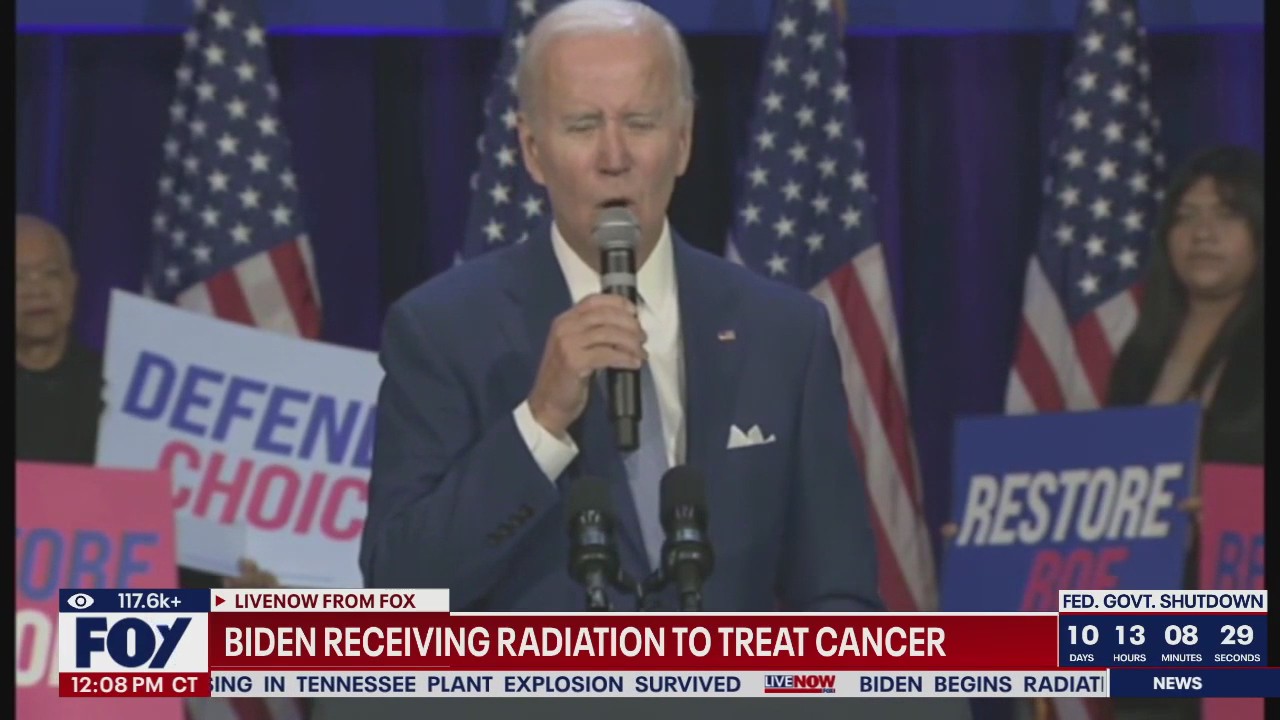 Biden completes round of radiation therapy for aggressive form of prostate cancer