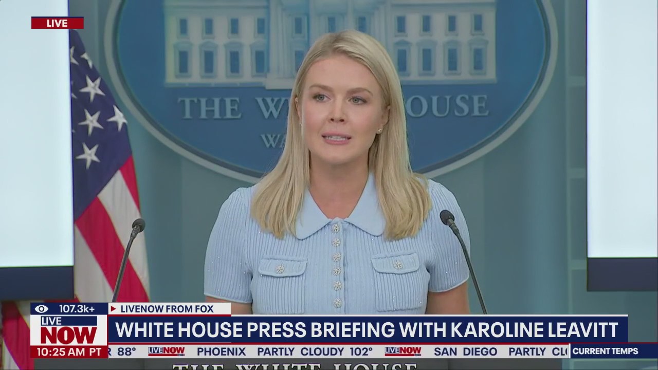 WH briefing amid "Big, Beautiful, Bill" votes