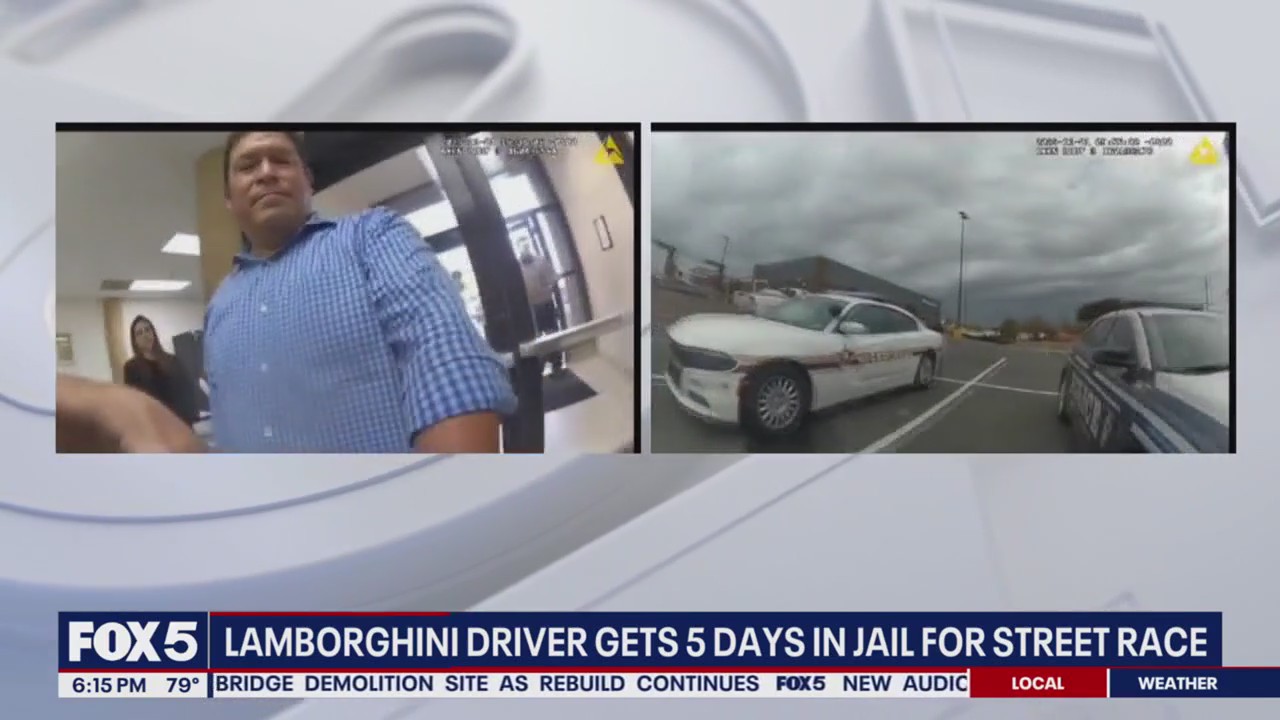 Lamborghini driver who raced Cybertruck sentenced to jail time