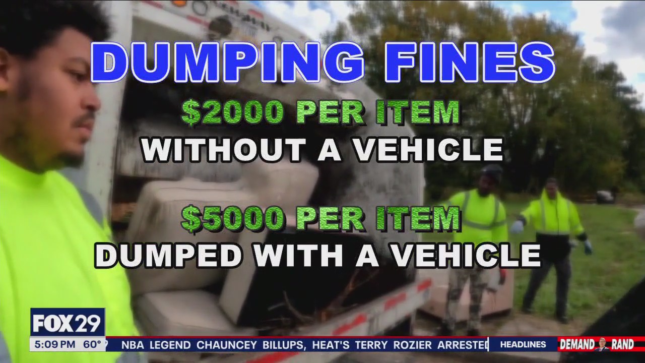 Inside Philly's new task force to tackle illegal dumping