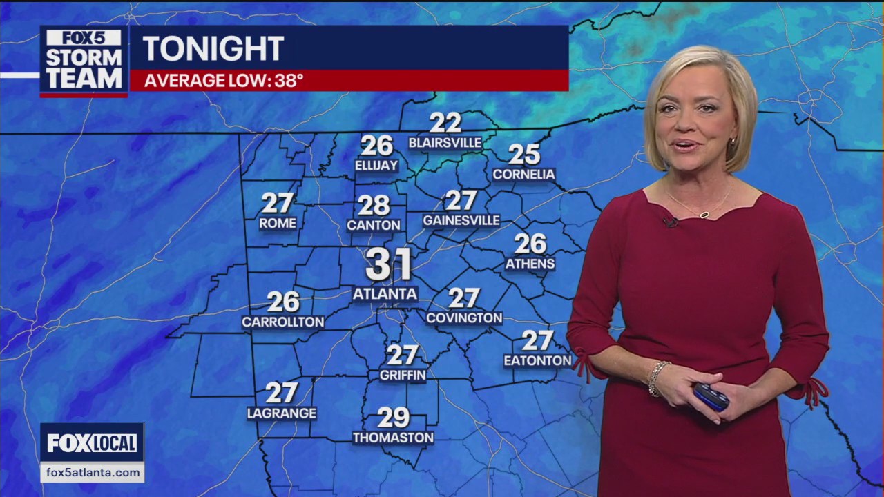 Sunday evening forecast update