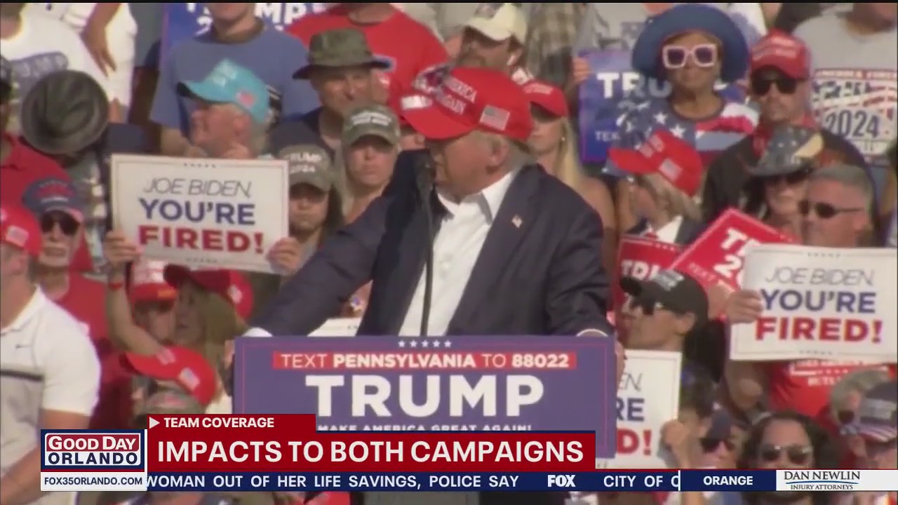How will Trump rally shooting impact the campaigns?