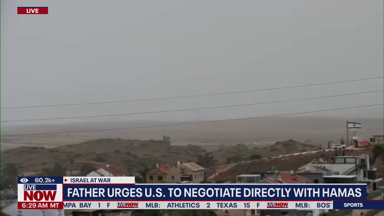 Father urges U.S. to negotiate directly with Hamas