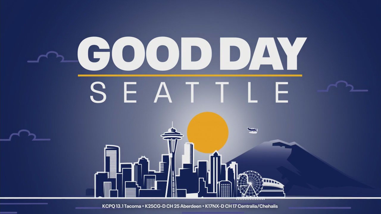 Good Day Seattle at 8am on Friday, 8/1