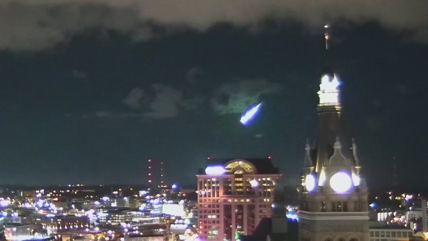 Was that a meteor over downtown Milwaukee?