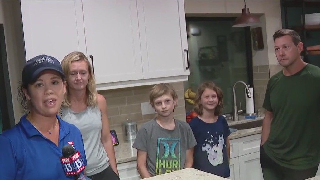 Family shares how they are riding out Hurricane Milton