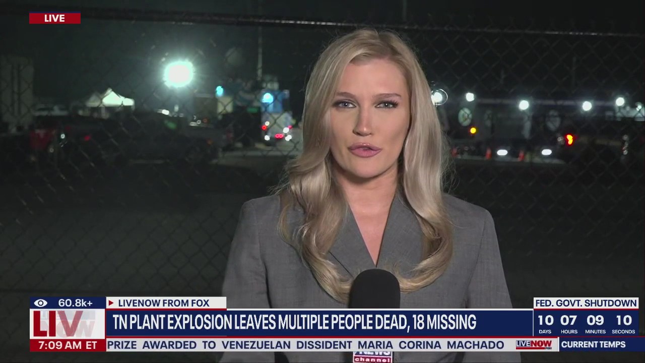 Multiple dead, 18 missing in TN plant explosion