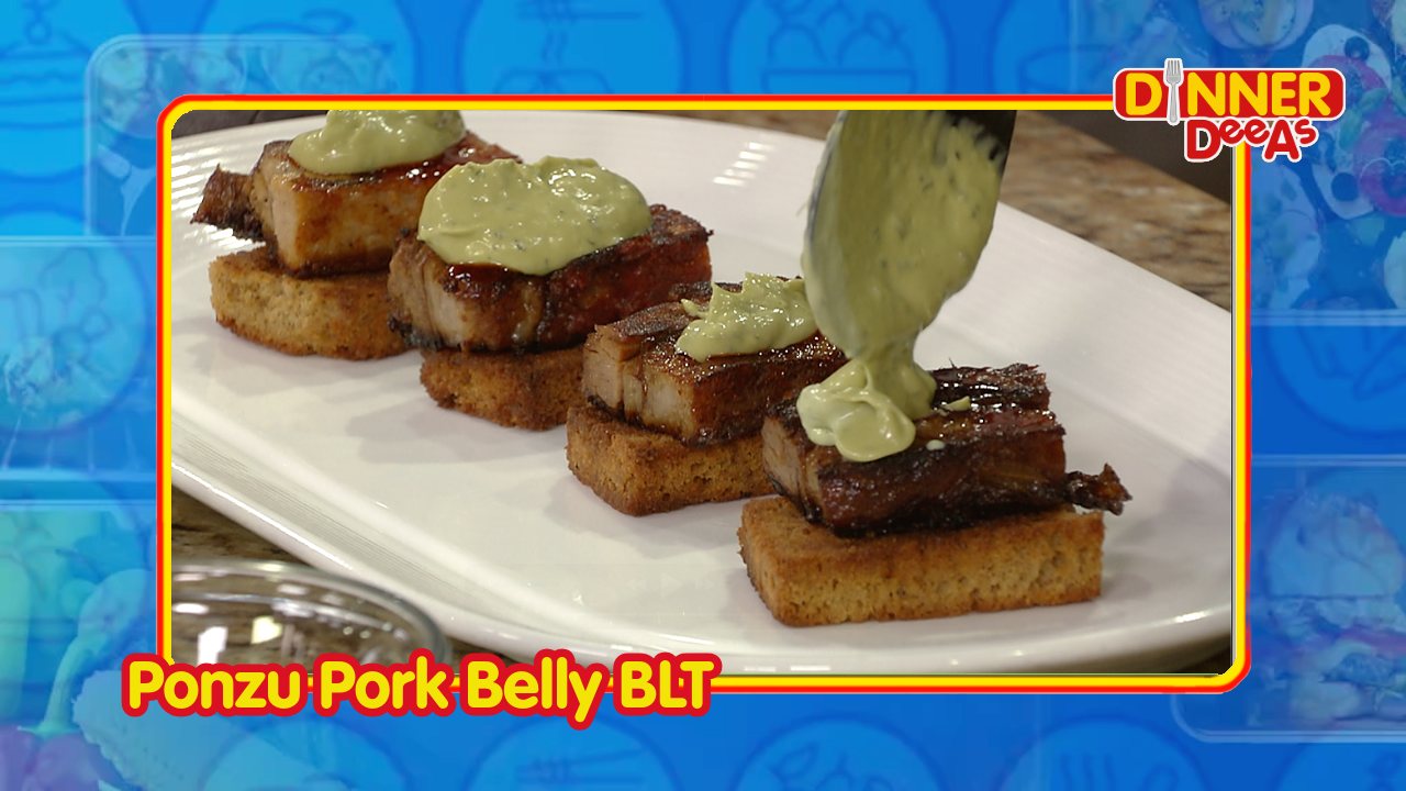 Ponzu Pork Belly BLT | Dinner DeeAs