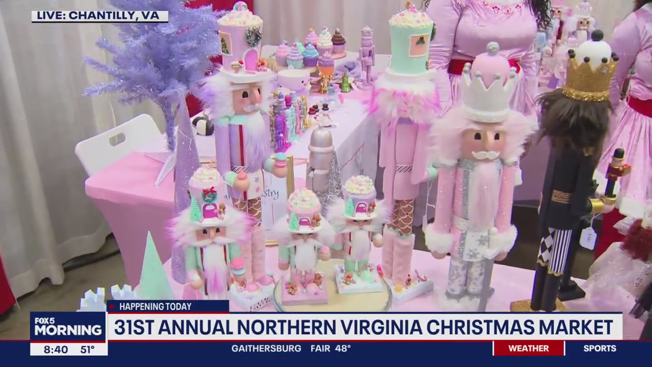 Final day of the 31st Annual Northern Virginia Christmas Market