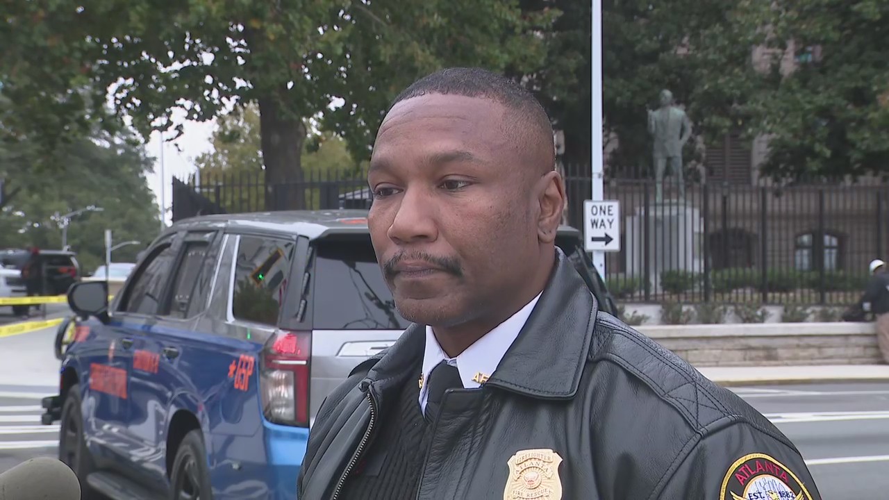 RAW: Atlanta Fire give update about gas leak