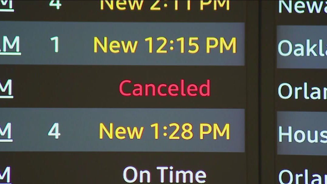 Flight cuts nationwide due to government shutdown