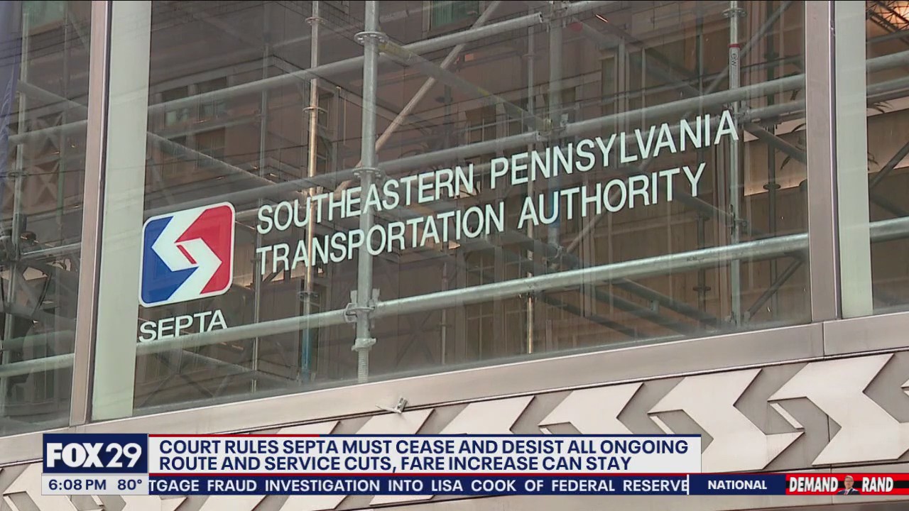 Court orders SEPTA to reverse service cuts, fare increases can stay