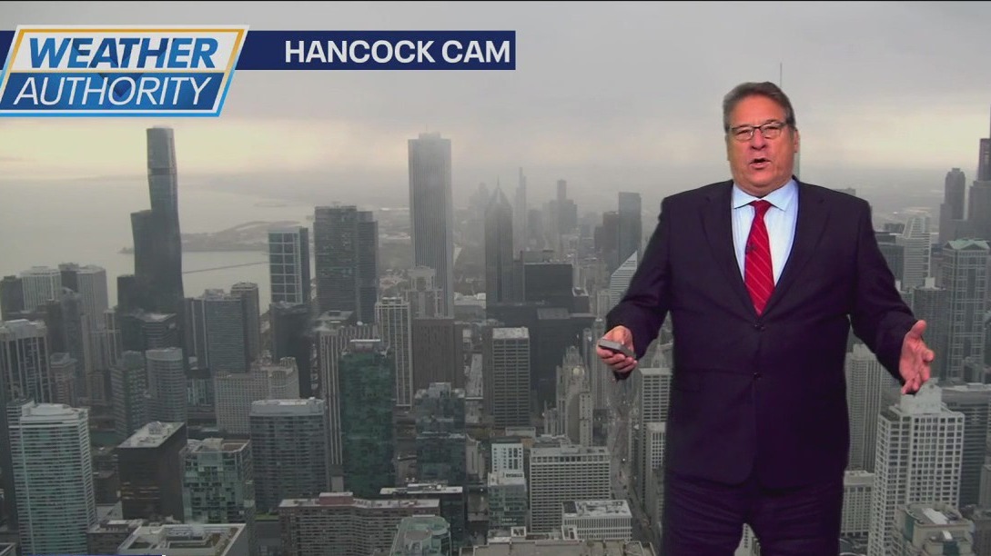 Chicago weather: Rainy start to Sunday, highs in the 50s to come